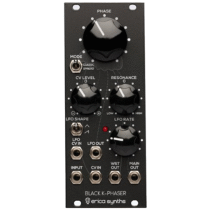 Erica Synths Black K-Phaser - Backstage Music