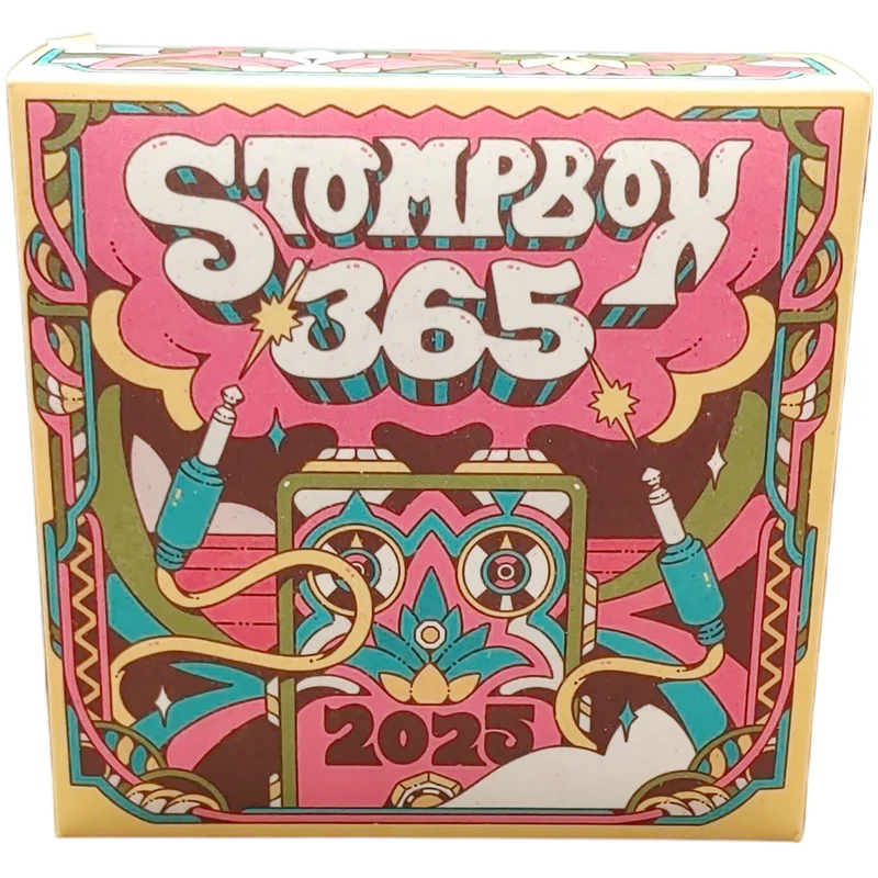 Stompbox365 Stompbox 365 Kalender 2025 - Backstage Music